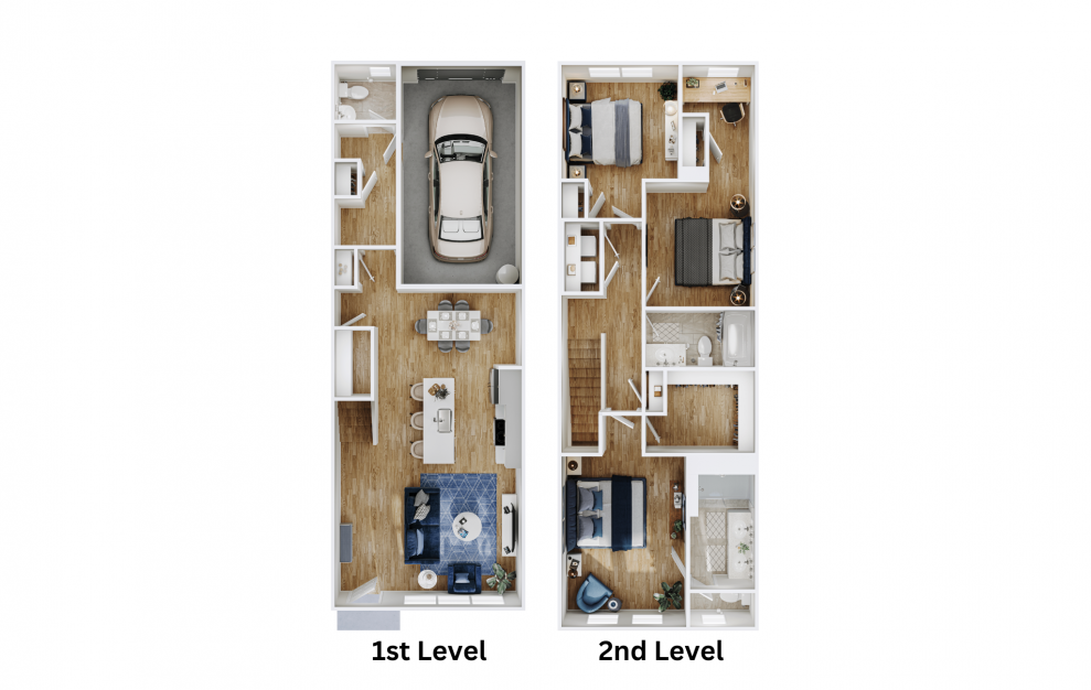 Clover Floor Plans Diagram 